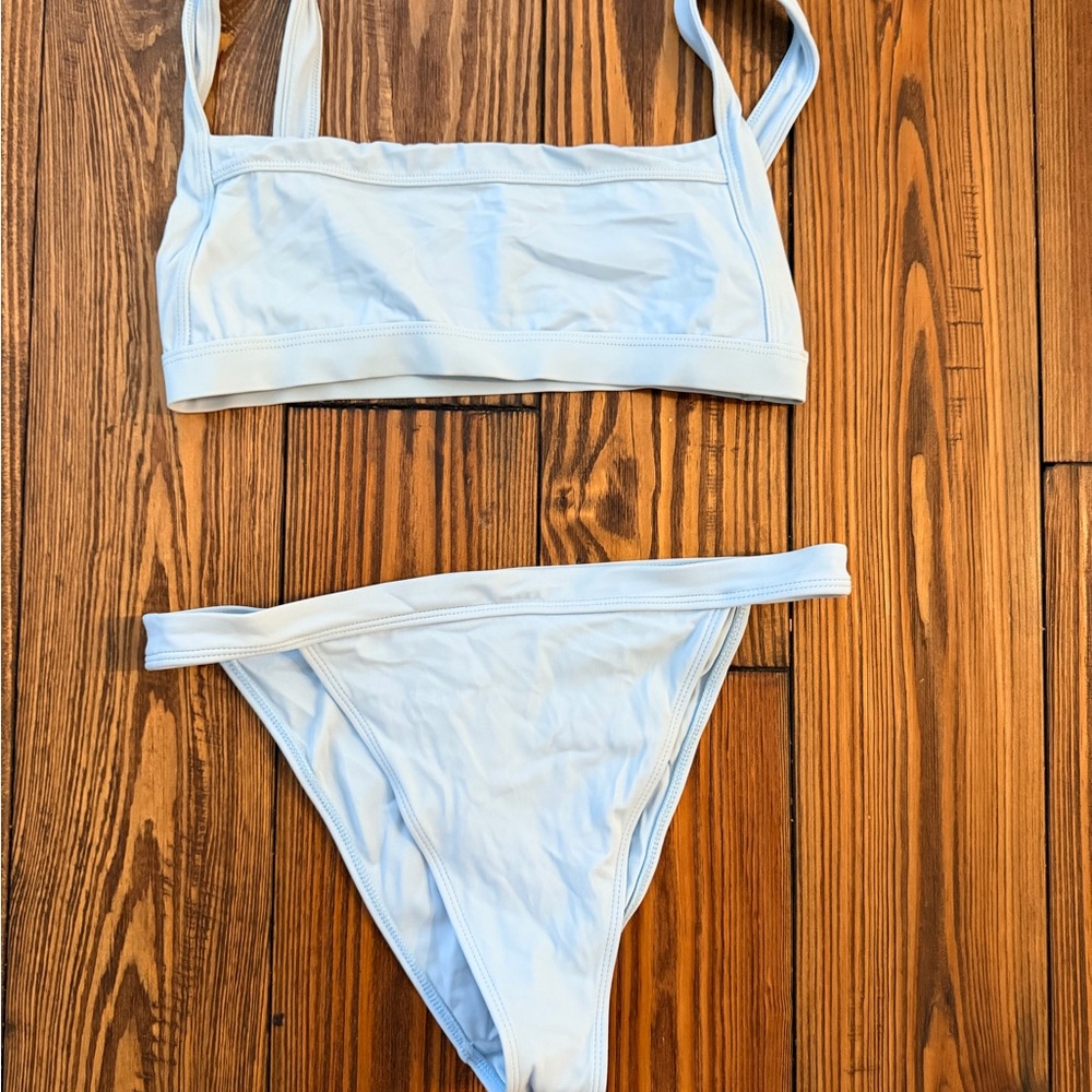 Kendall & Kylie Light Blue Bikini